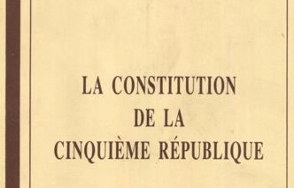 Ve République : Le reste des  institutions bientôt l'opérationnel